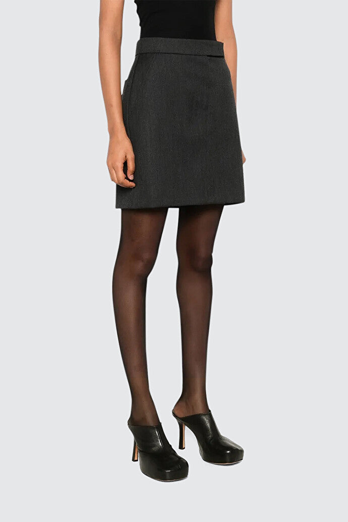 Sondalo Gabardine Mini Skirt