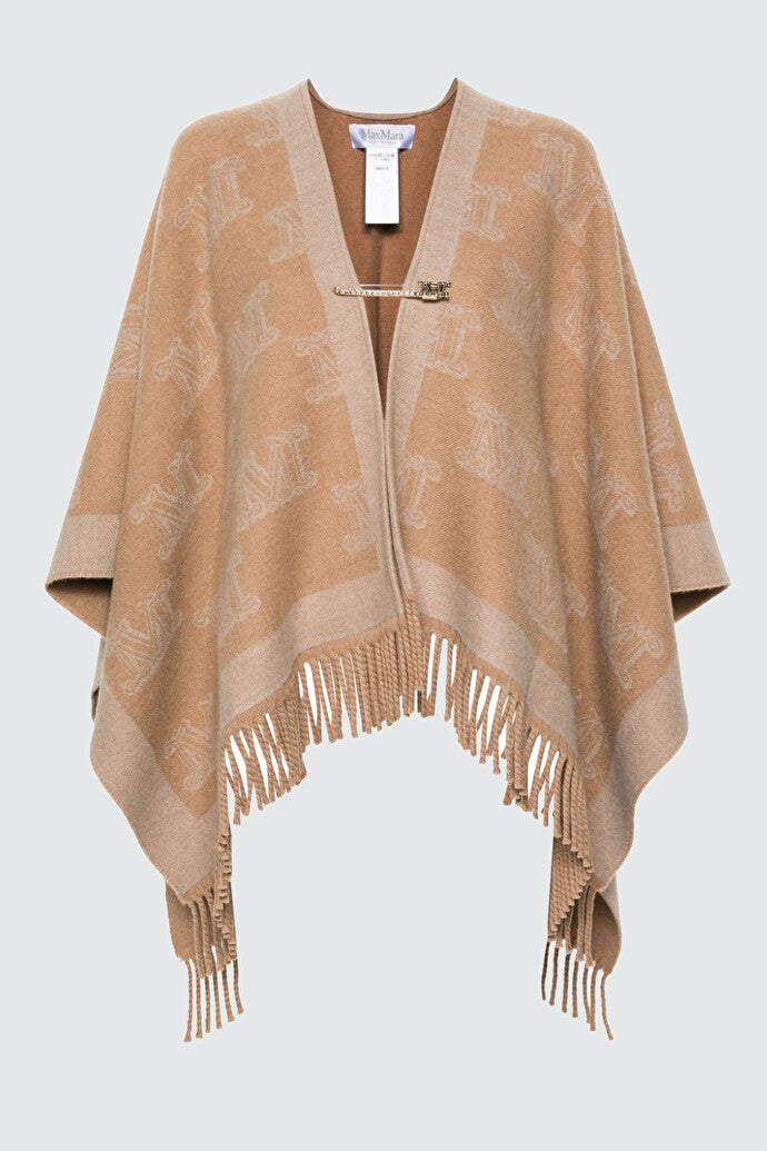 Frine Wool Poncho