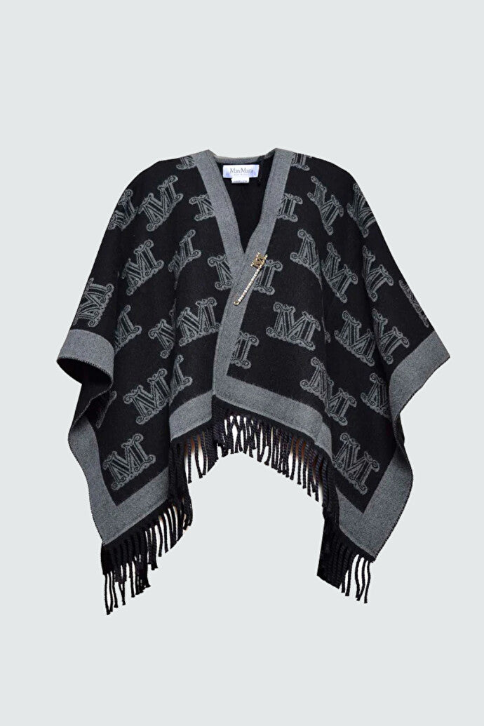 Frine Wool Poncho