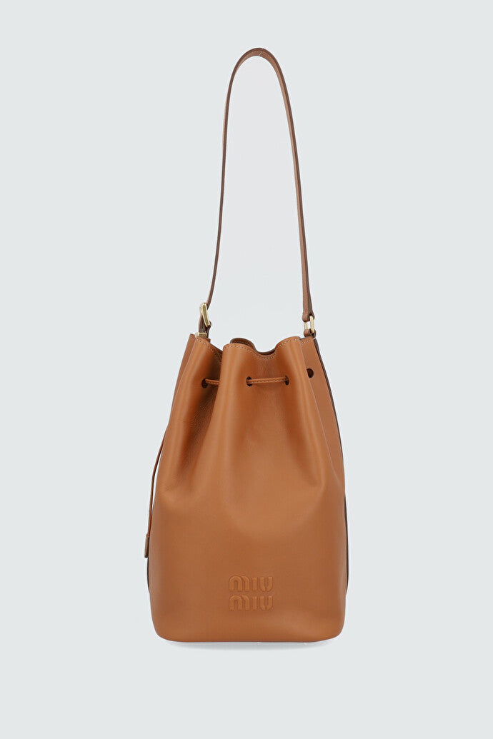Leather Bucket Bag