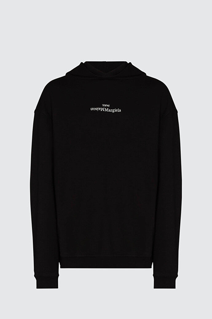 Reverse Logo Hooded Sweatshirt