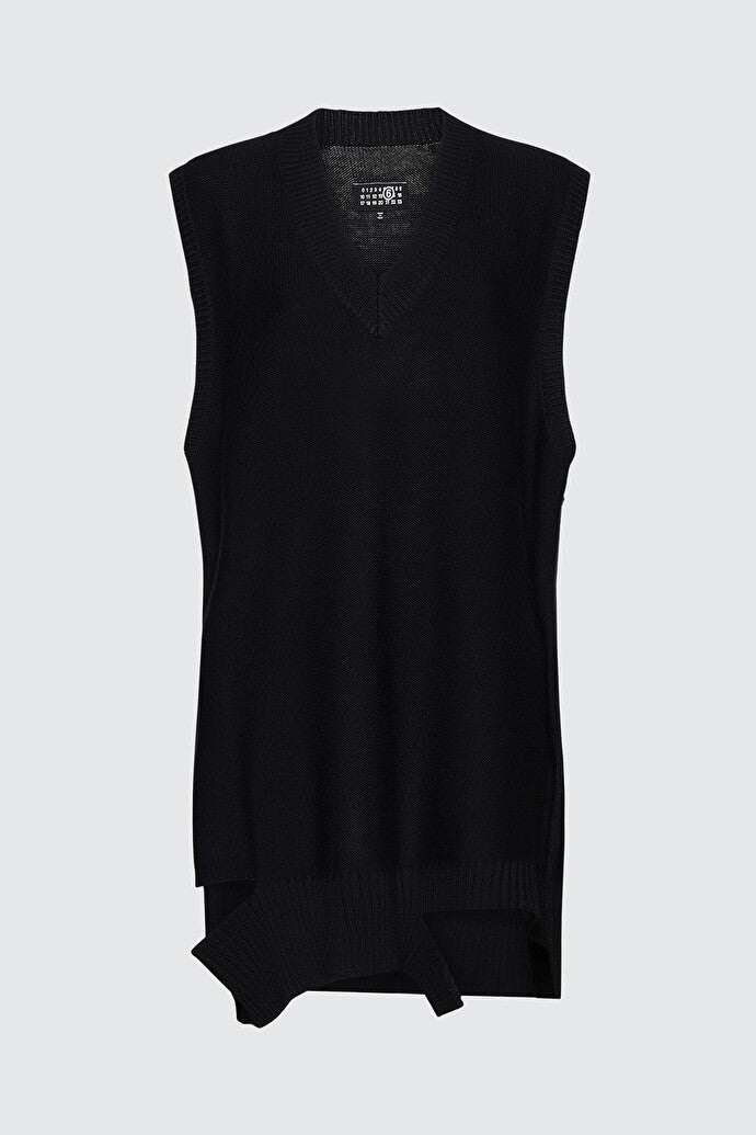 Wool Blend Knit Mini Dress