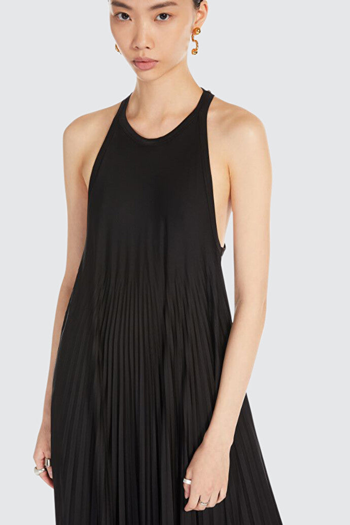 Plisse Maxi Dress