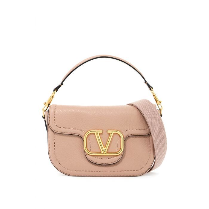 ALLTIME HAMMERED LEATHER SHOULDER BAG