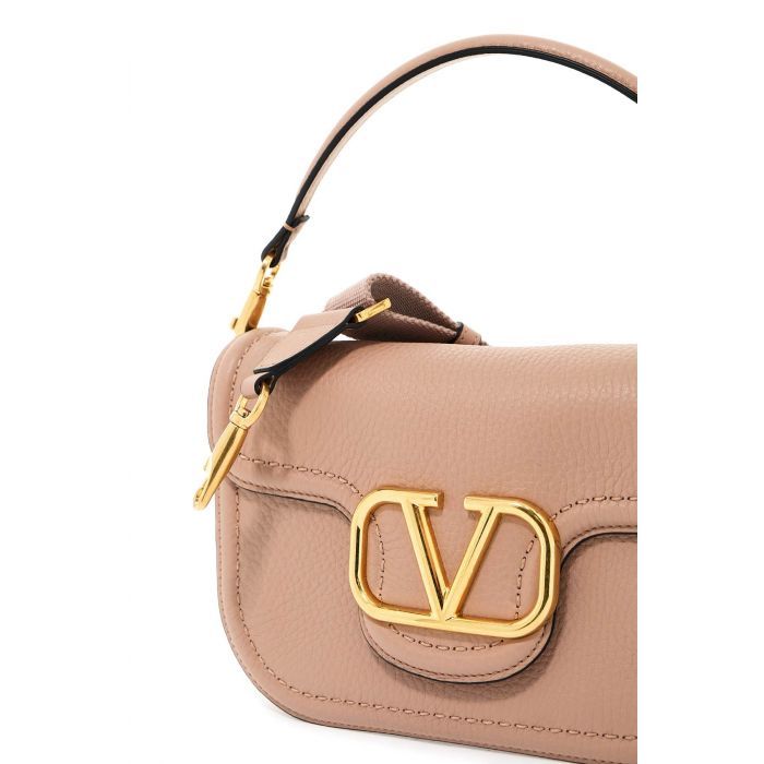 ALLTIME HAMMERED LEATHER SHOULDER BAG