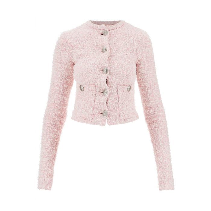 Tweed Crop Cardigan
