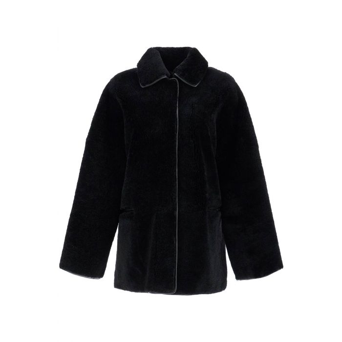 Teddy Shearling Overshirt Jacket