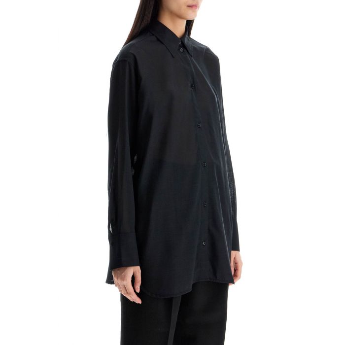 Relaxed Voile Shirt