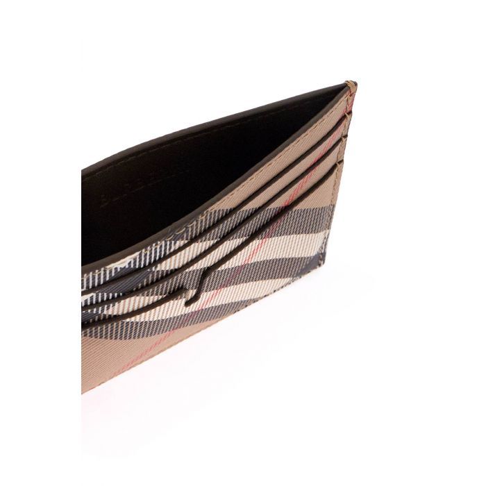 Tall Check Card Case
