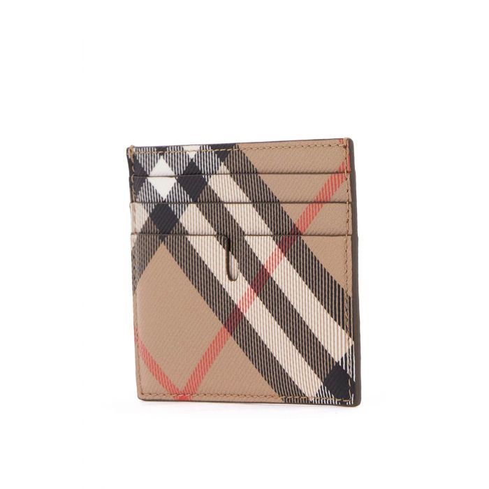 Tall Check Card Case