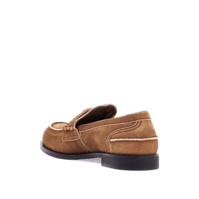 Faded Suede Loafers