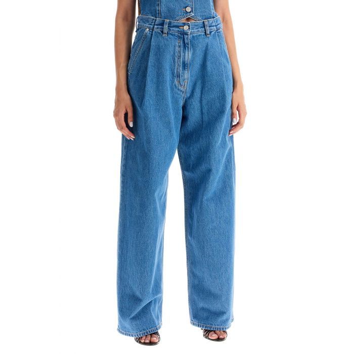 Double Pleated Jeans