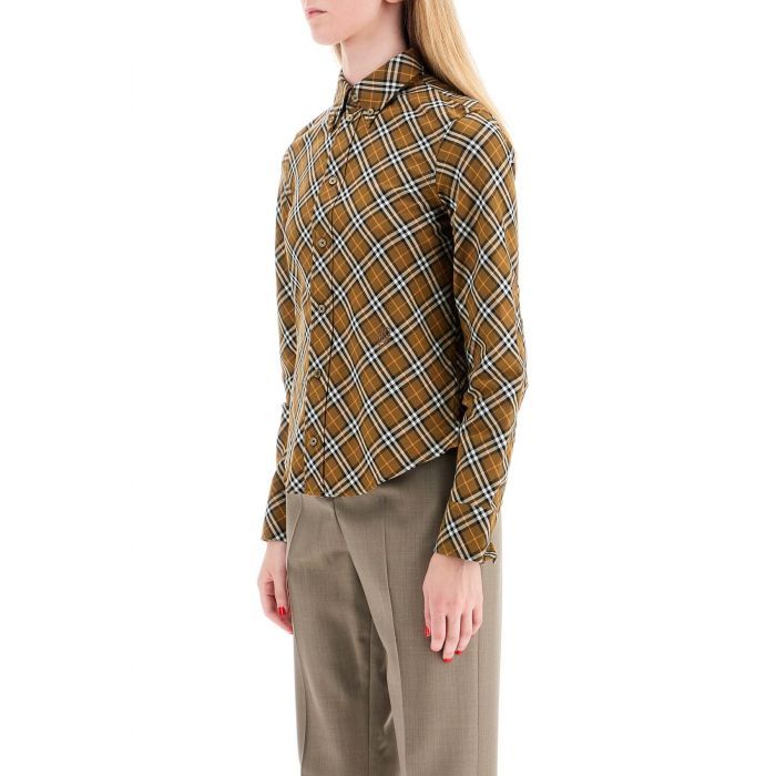 Checked Cotton Shirt