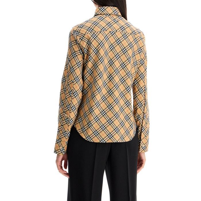 Checked Cotton Shirt