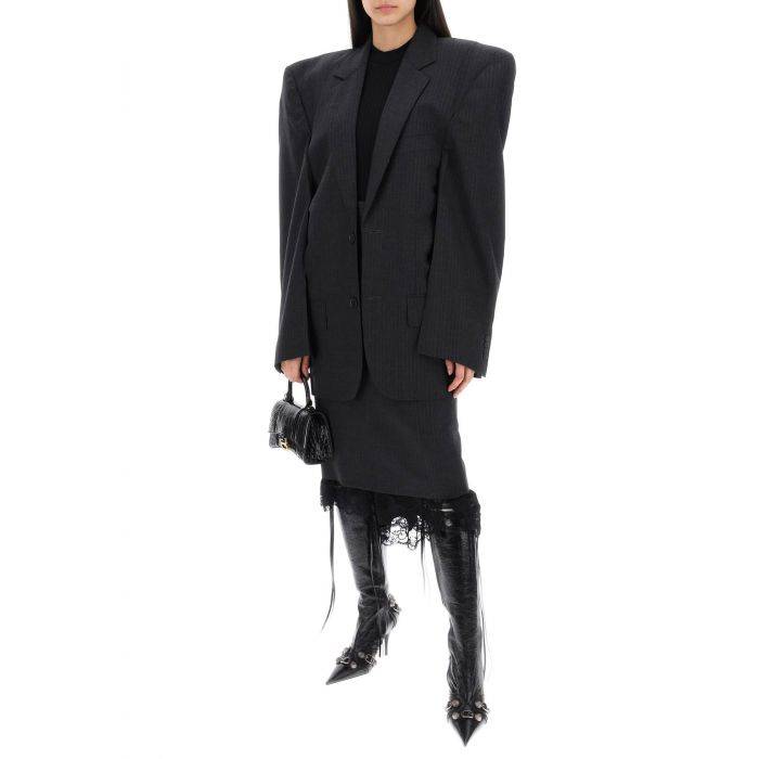 Cut Away Boxy Jacket