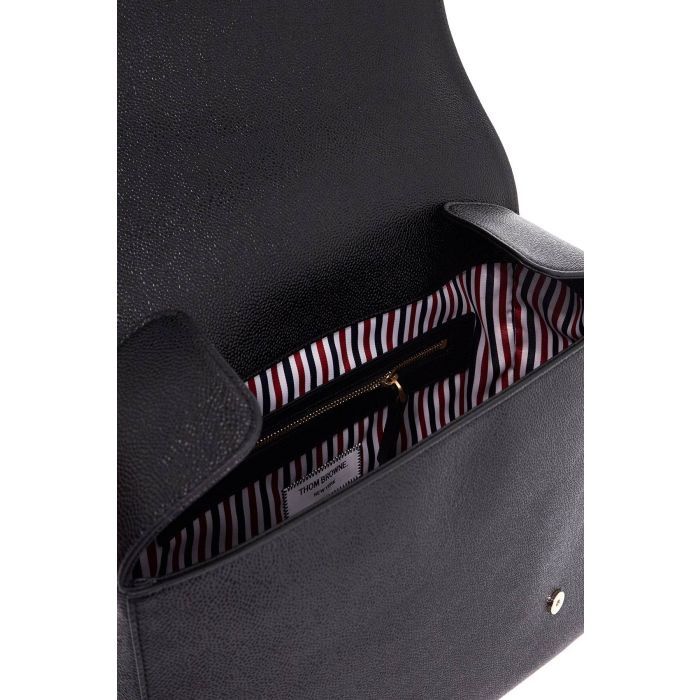 Unstructured Leather Book Bag