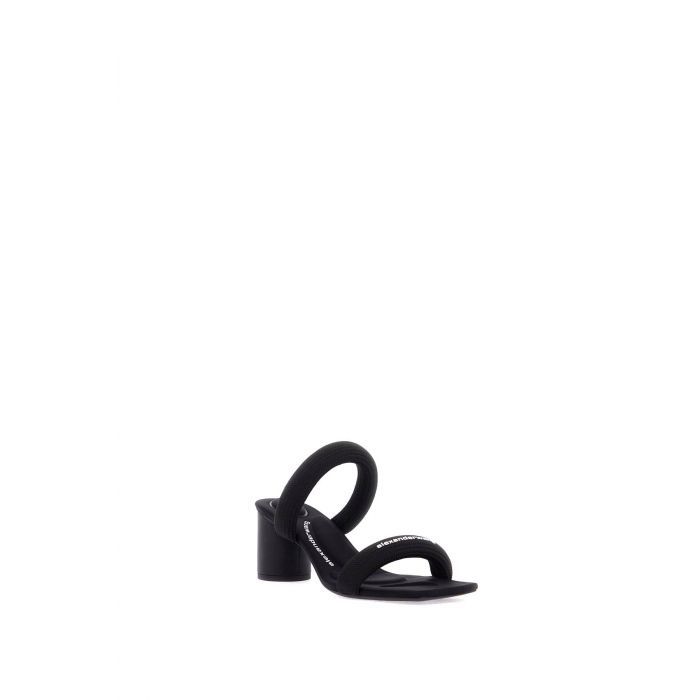 BLACK Heele jax mules