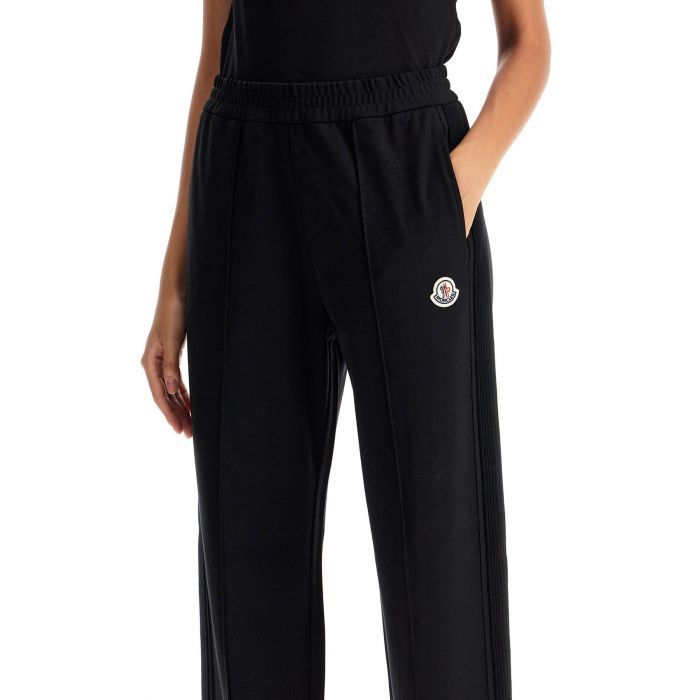 Logo Knit Trim Sweatpants