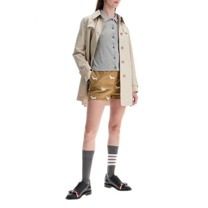 Cotton 4 Bar Shirt Cardigan