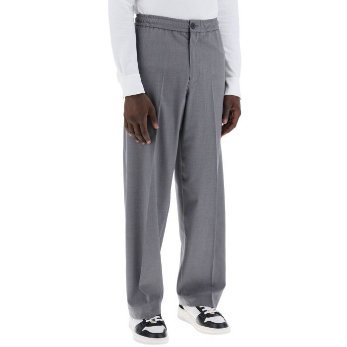 Virgin Wool Tailored Trousers