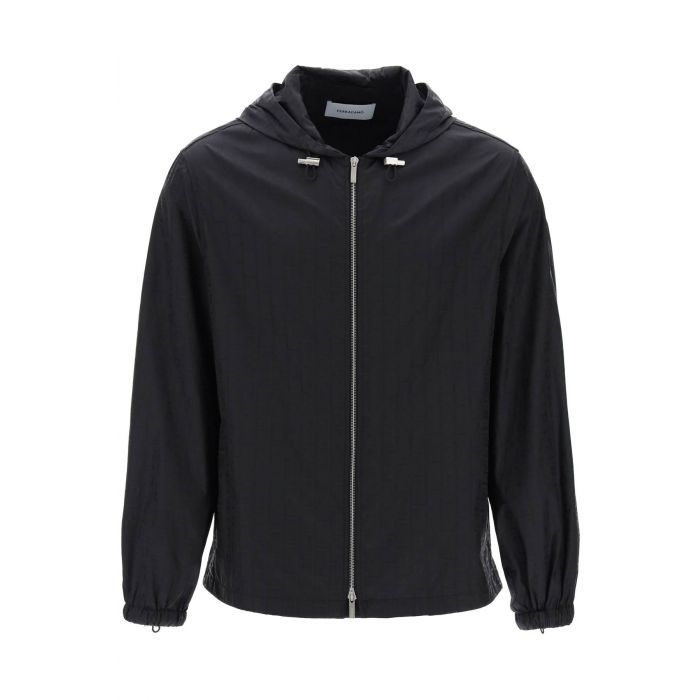 Logo Nylon Windbreaker
