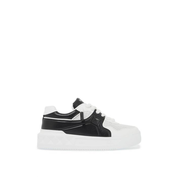 LOW-TOP PERFORATED NAPPA LEATHER XL ONE STUD