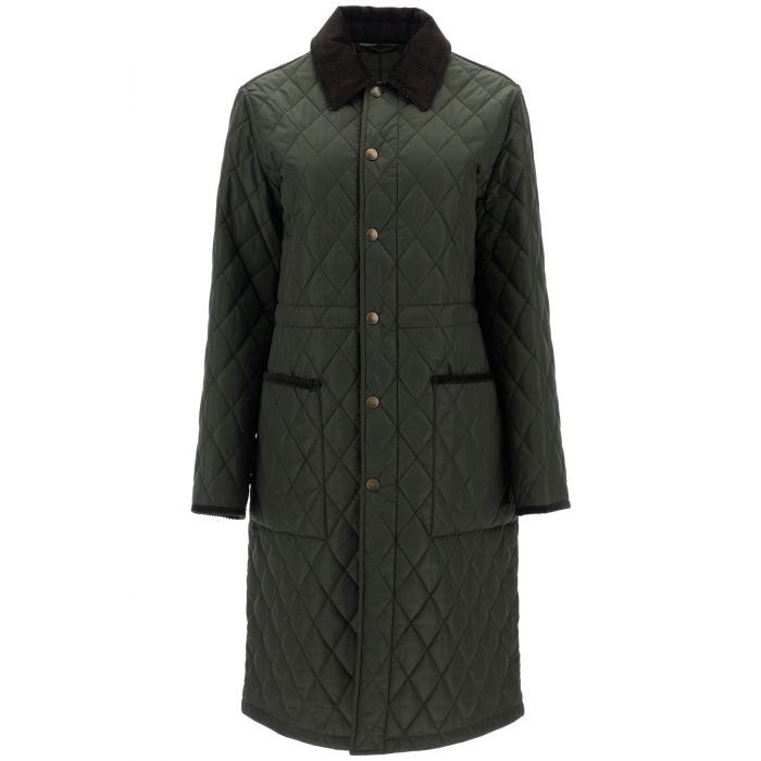 Quilted Nylon Coat