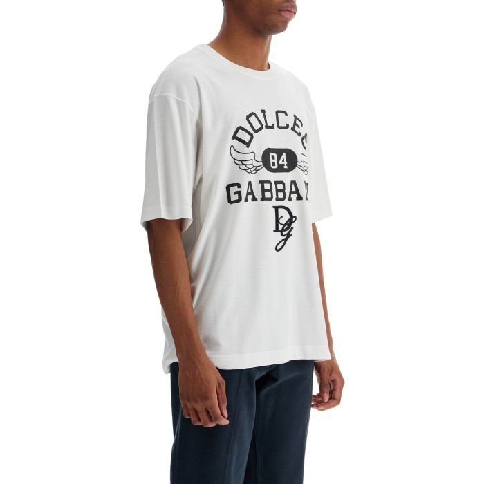 DG embroidery printed t-shirt