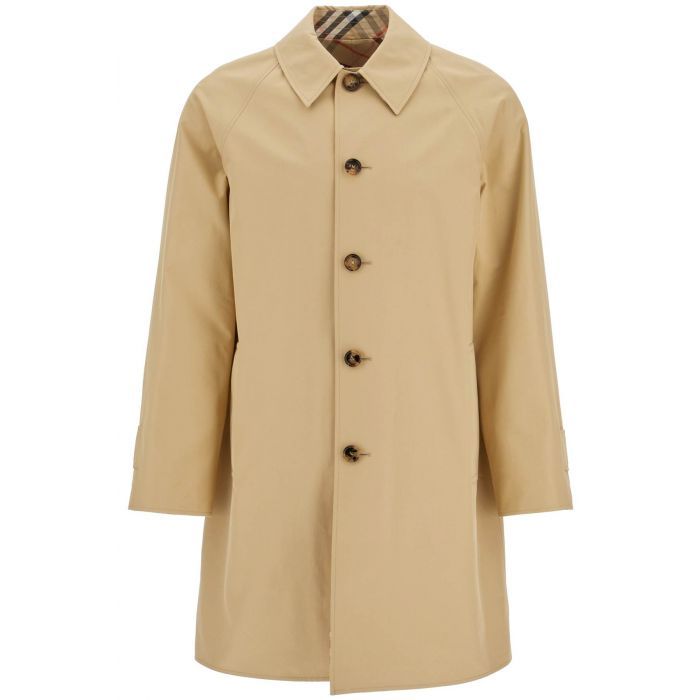 Reversible Gabardine Car Coat