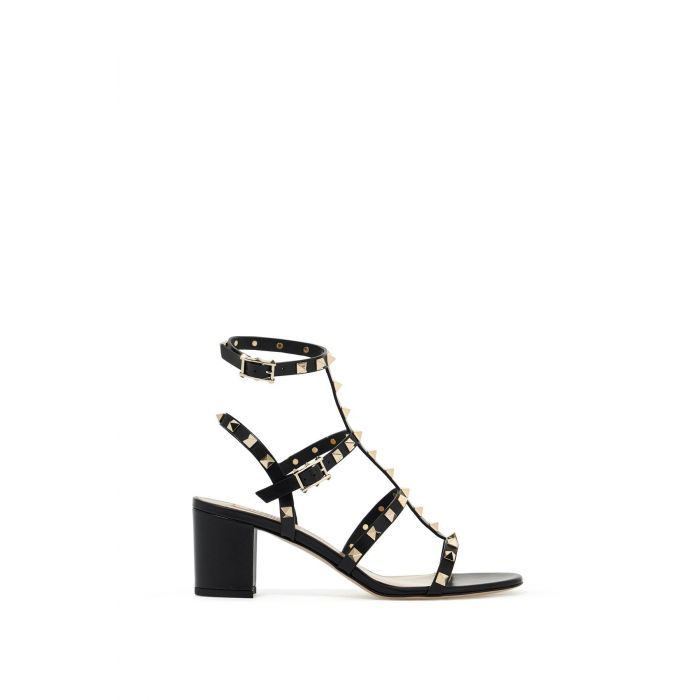 ROCKSTUD ANKLE STRAP SANDAL 60 MM