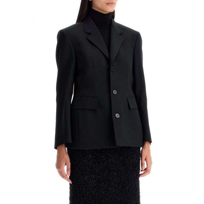 SINGLE-BREASTED HOURGLASS JACKET