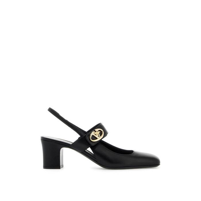 VLOGO LOCKER MARY-JANE SLINGBACK PUMPS