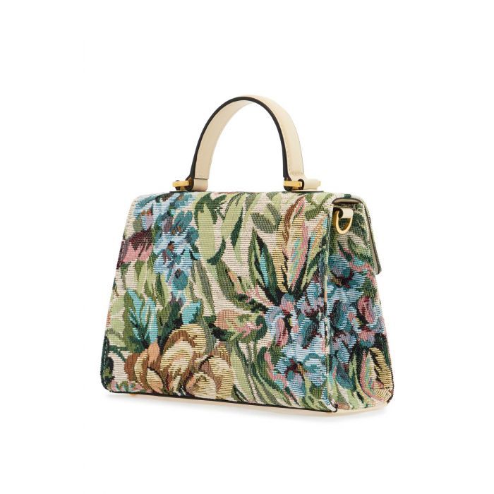 VLogo Jacquard Shoulder Bag