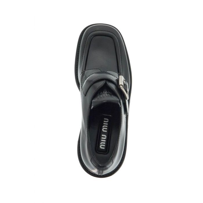 Buckles Leather Shoes