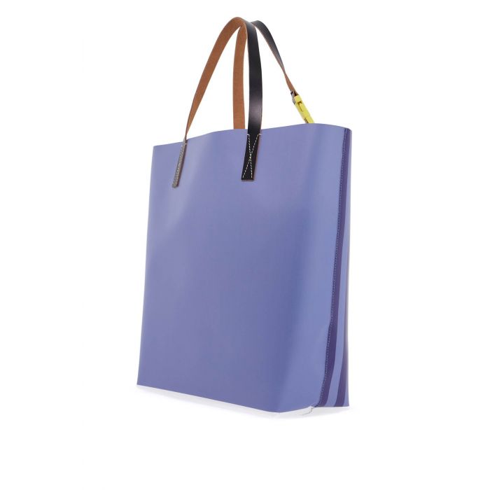 Striped Tribeca Shopping Bag