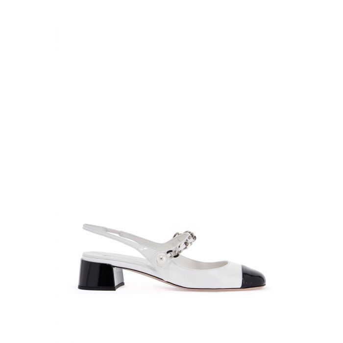 Two-tone Slingback Pumps