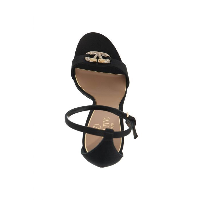 VLogo Signature Satin Sandals