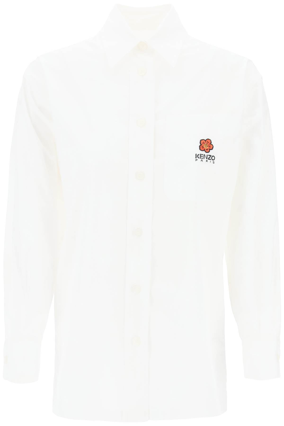 Boke Flower Crest Oversize Shirt