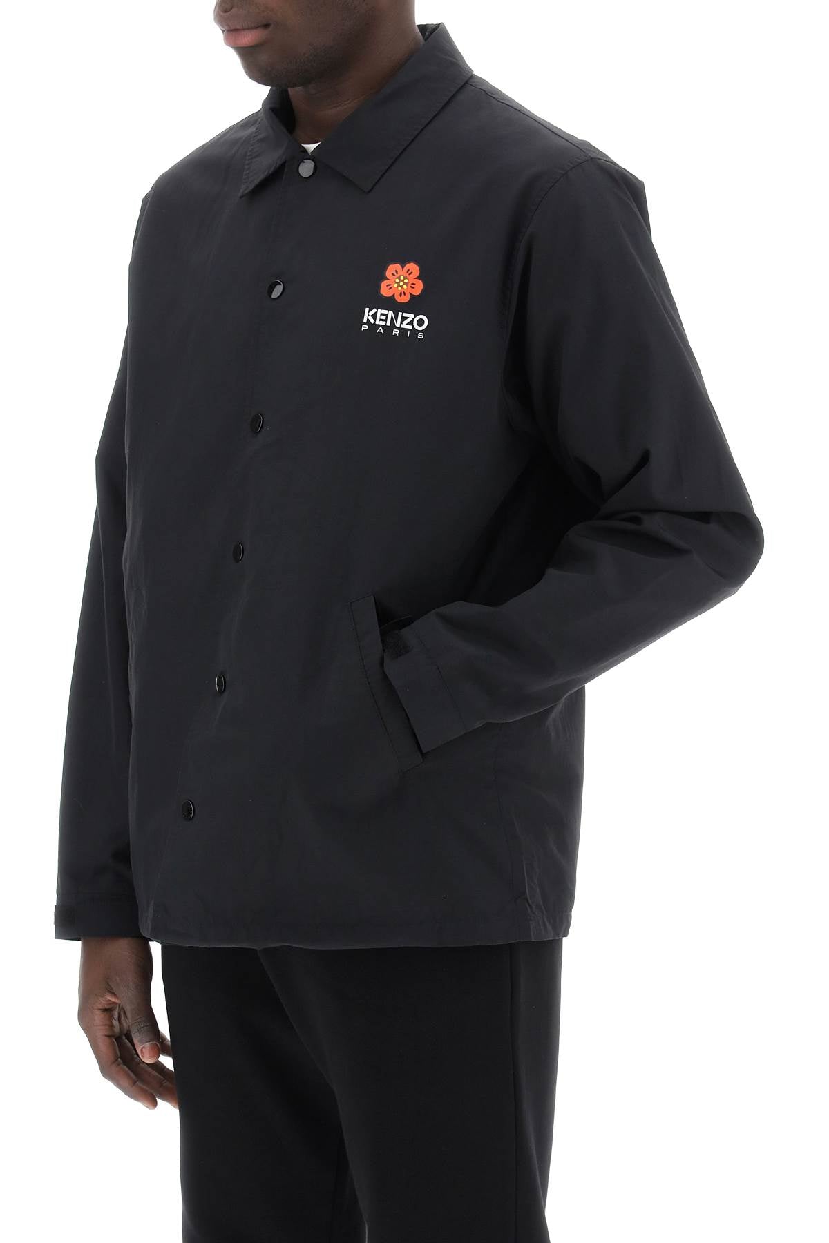 Boke Flower Coach Jacket