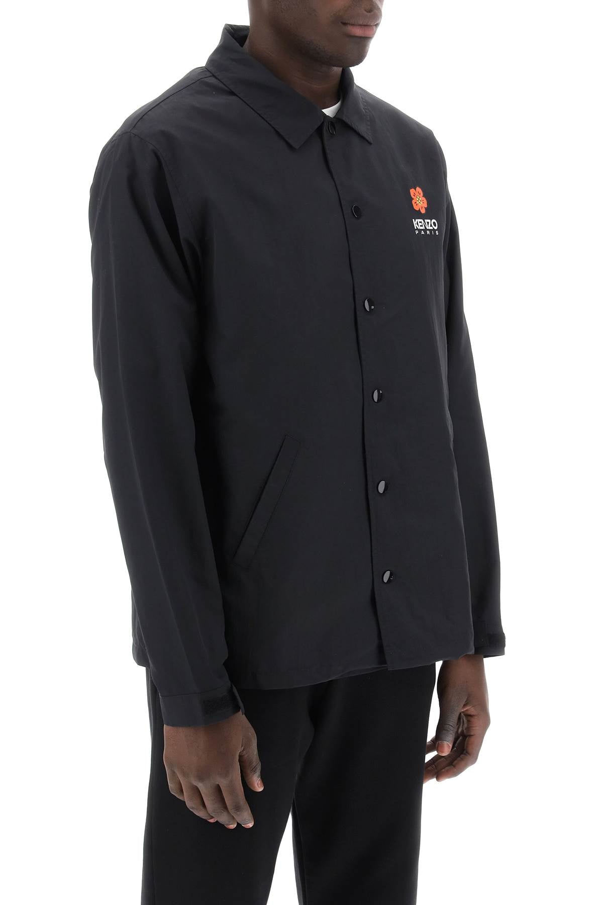 Boke Flower Coach Jacket