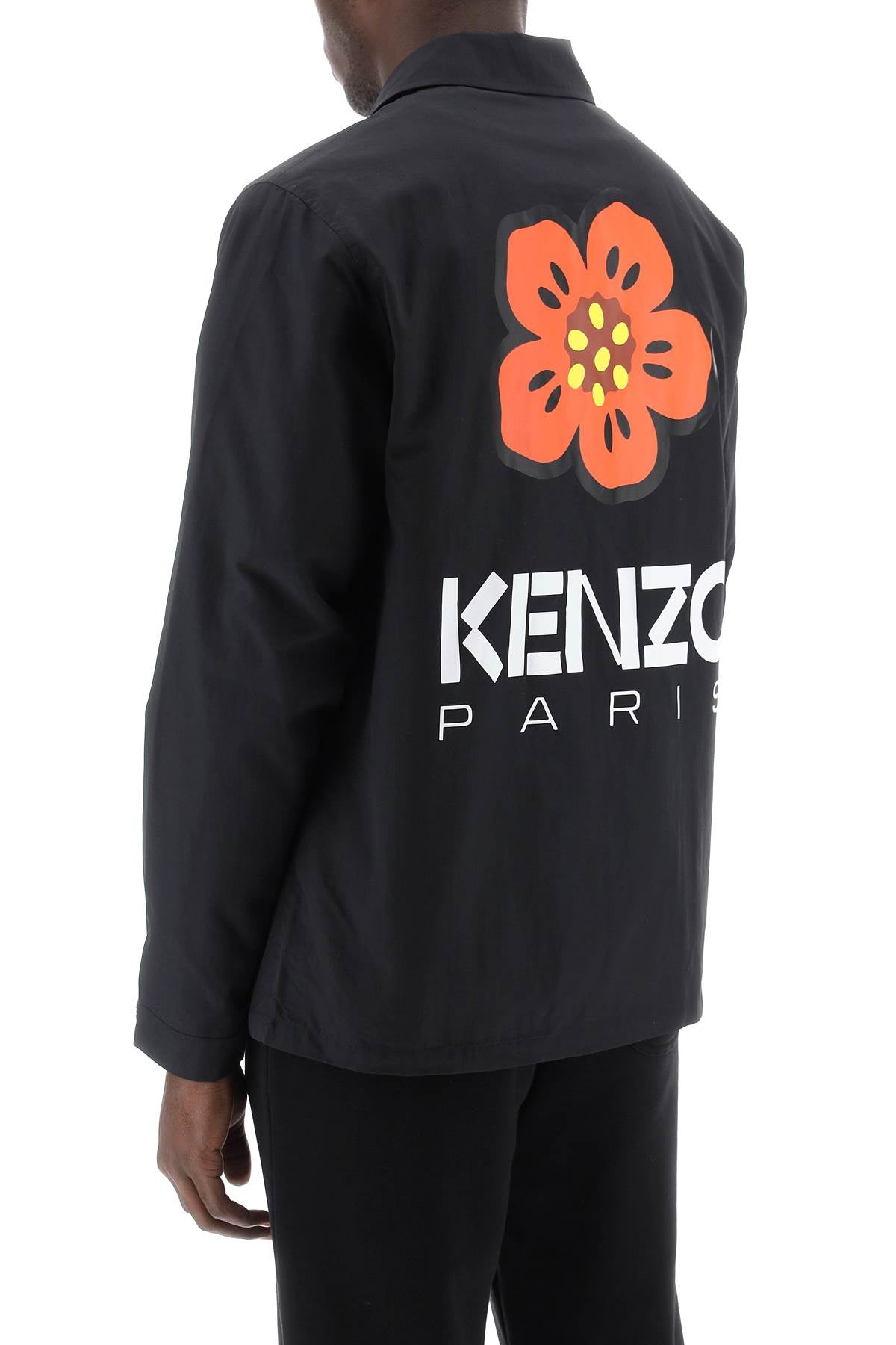 Boke Flower Coach Jacket