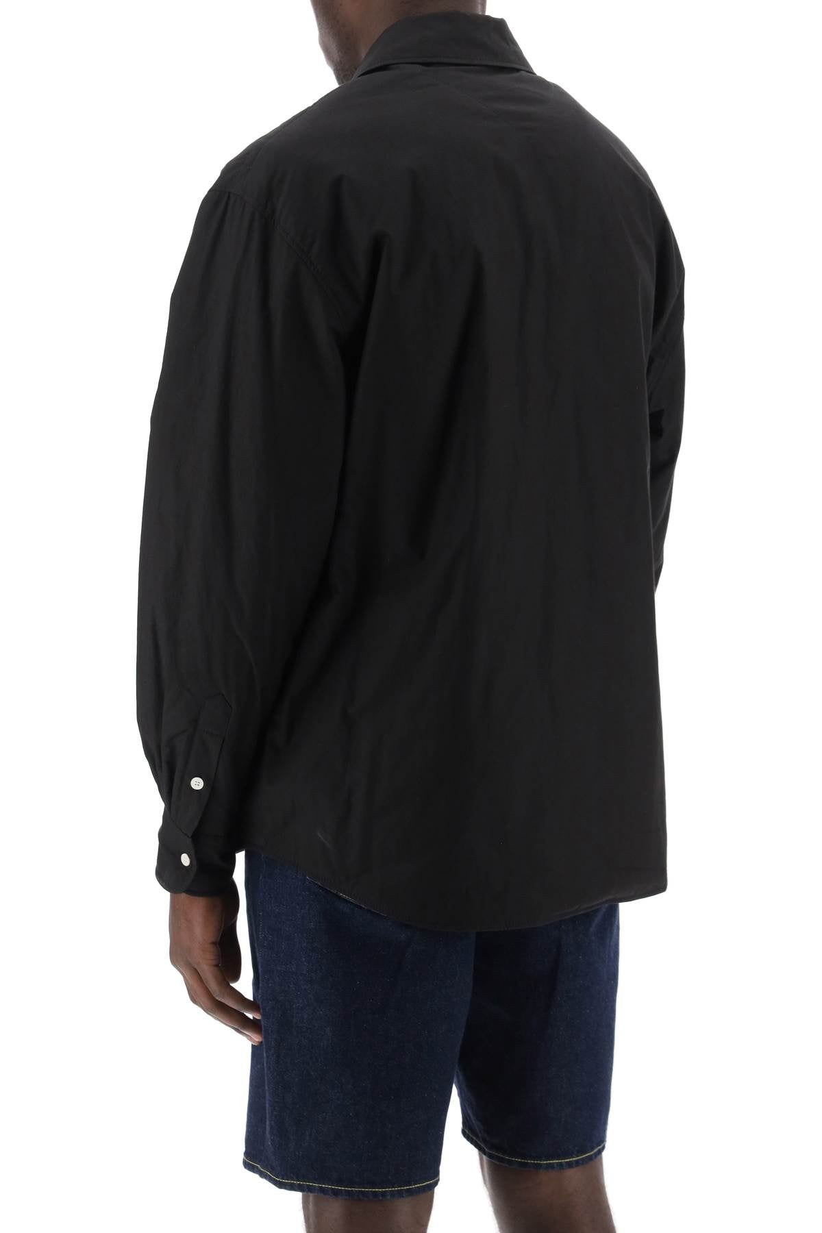 'Bicolor KENZO Paris' padded genderless shirt jacket