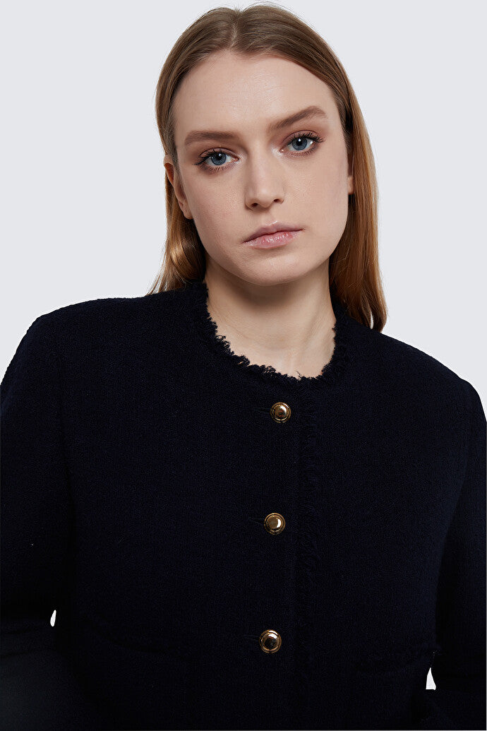 Tweed Cardigan Jacket