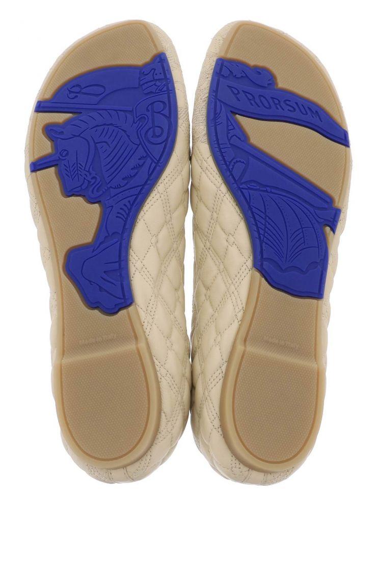 Leather Sadler Ballerinas