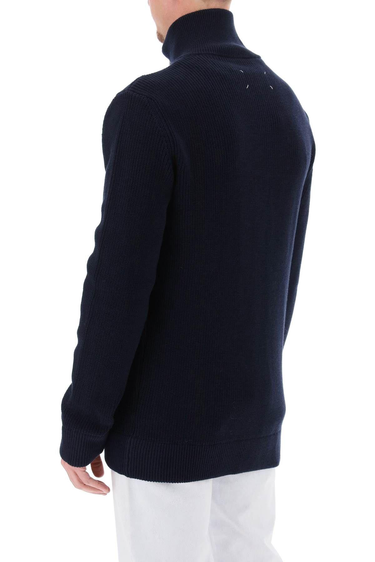 Knit Zip-up Cardigan
