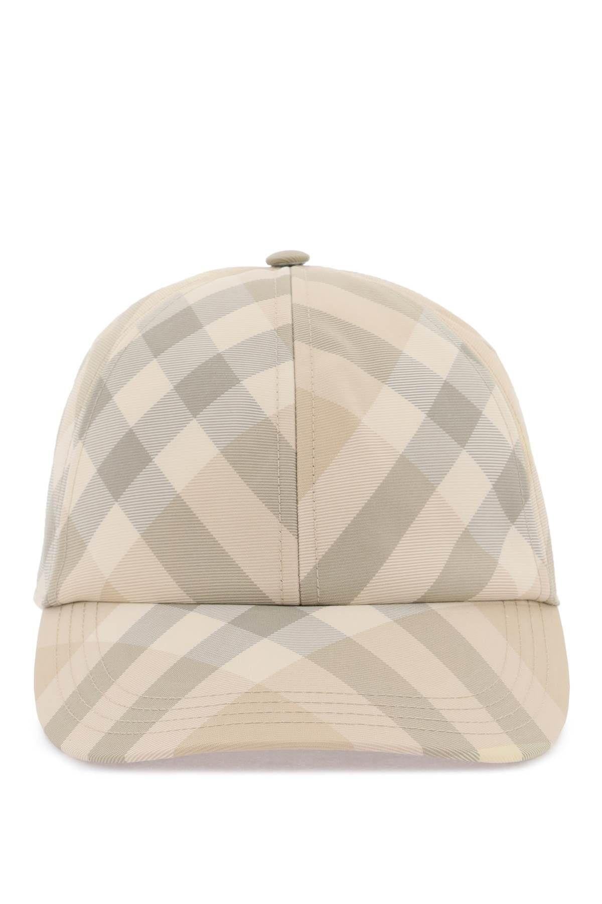 Unisex Check Baseball Cap