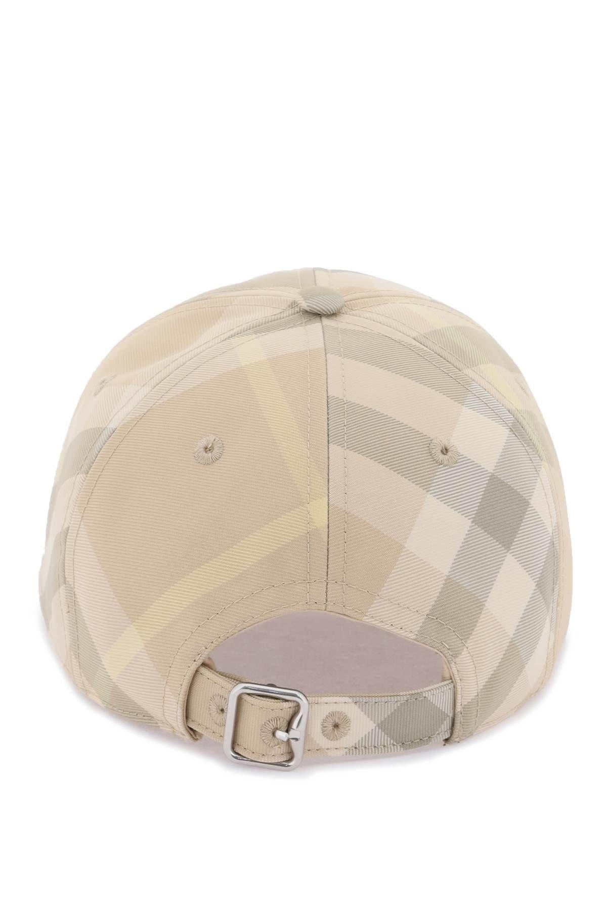 Unisex Check Baseball Cap