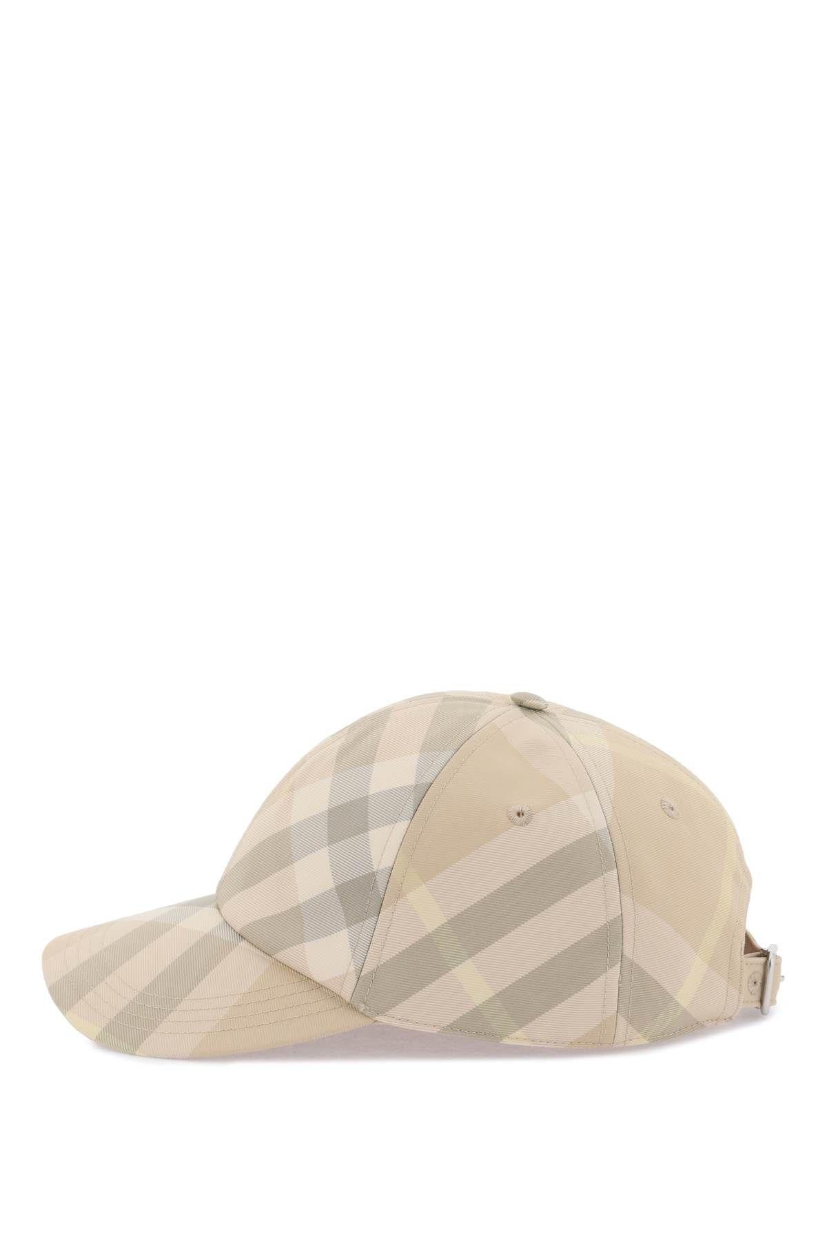Unisex Check Baseball Cap