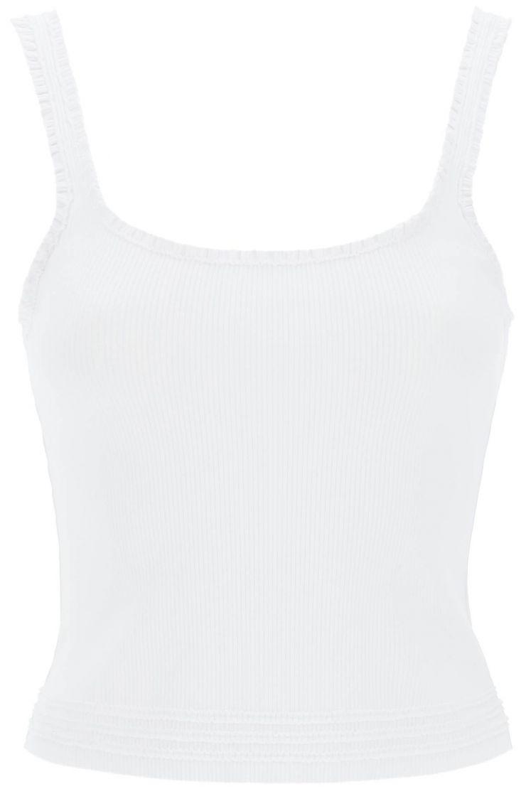 Ribbed tank top