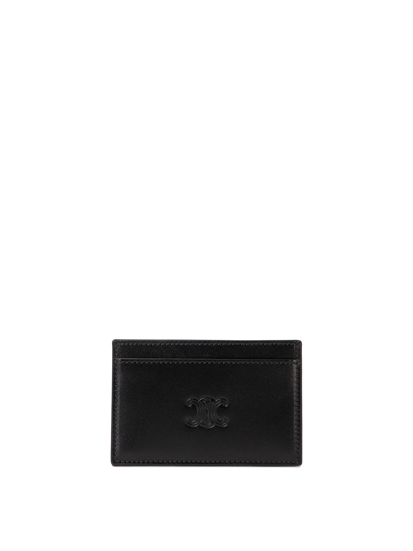 Triomphe Embossed Card Holder